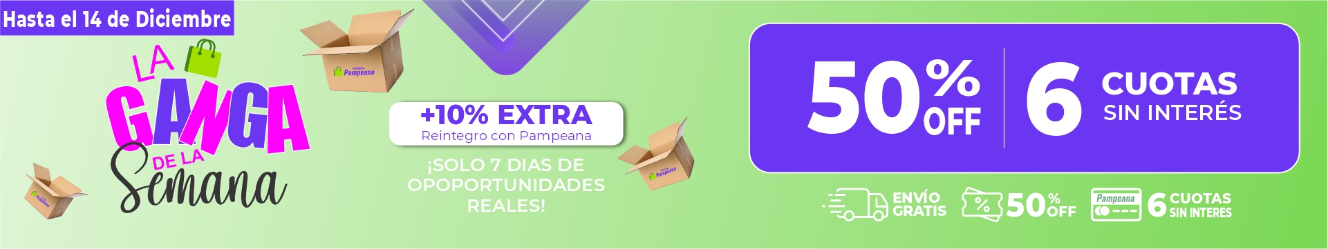 LA GANGA DE LA SEMANA