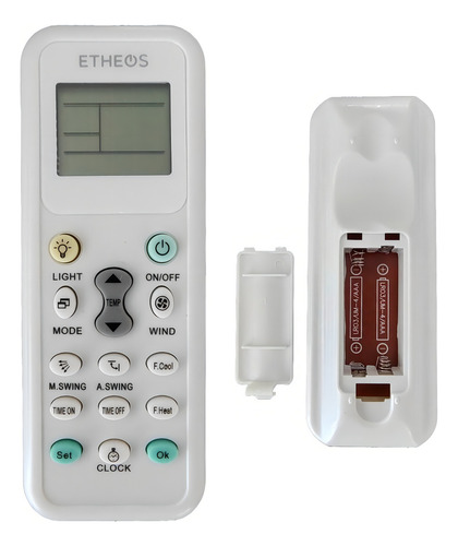 Control Remoto Universal Aire Acondicionado Frio Calor Blanco