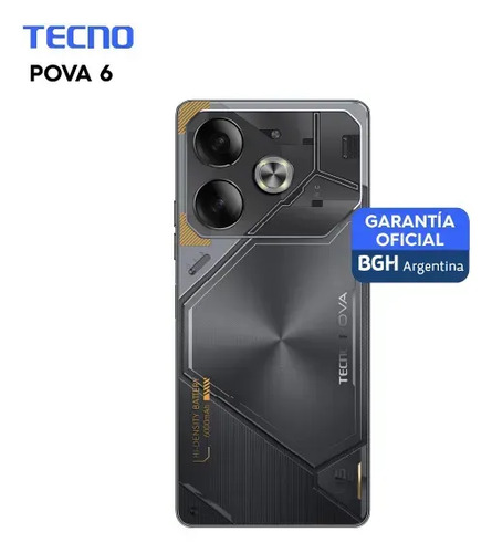 Celular Tecno Pova 6 8gb Ram 256gb Rom Meteorite Grey