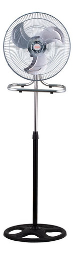 Ventilador Telefunken 18  3 En 1 Negro Pie/pared/piso Negro Plateado Plástico 3